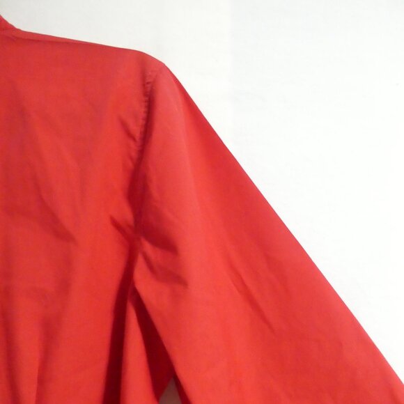 ISAAC'S DESIGNS | large | Red Button Up Blouse - Picture 12 of 16